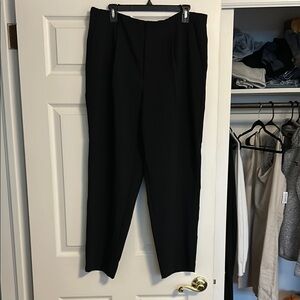 A New Day Black Dress Pants with Straight-Leg Cut